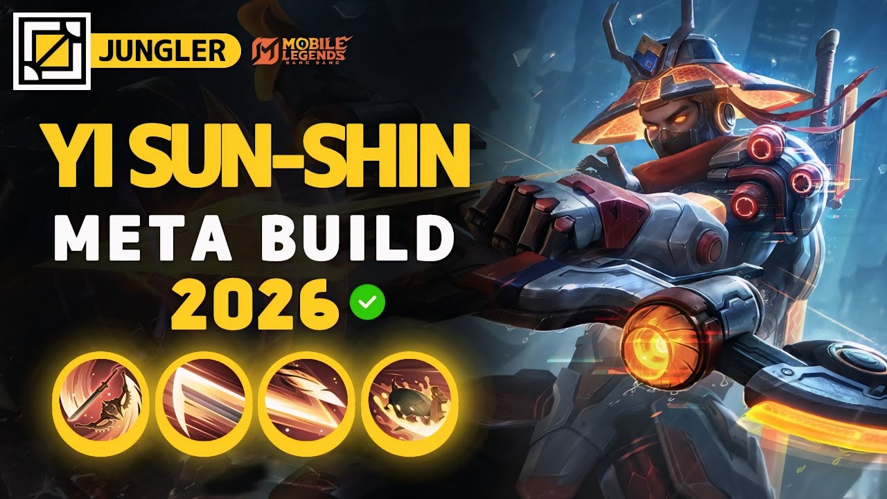 Yi Sun-shin NEW META Build 2026, Emblem, and Best Hero Counters | Mobile Legends