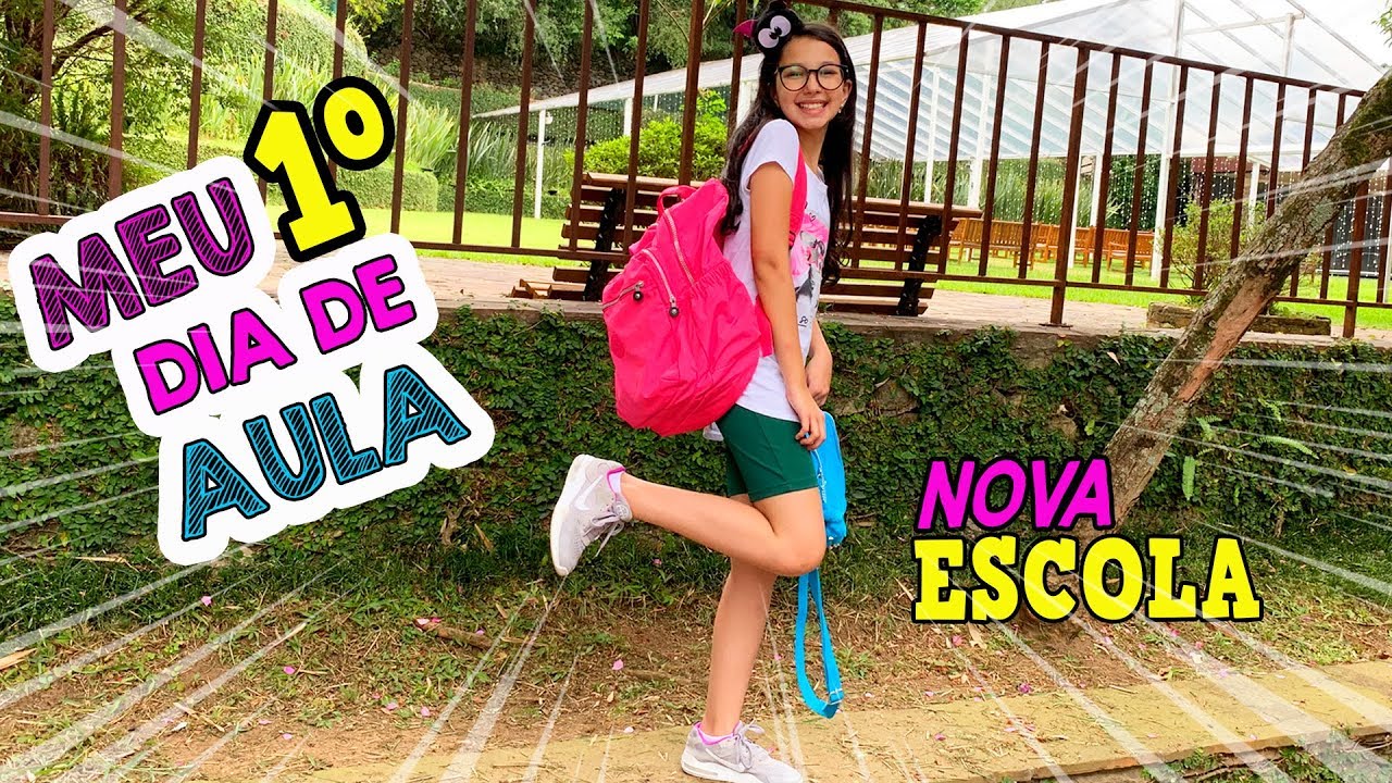 MEU PRIMEIRO DIA DE AULA - ROTINA VOLTA ÀS AULAS 2019 | Luluca