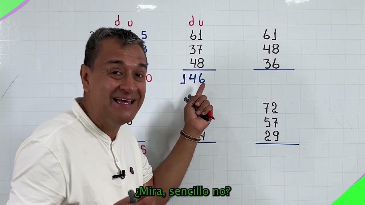 COMO SUMAR DE UNA MANERA DIFERENTE PARA QUE LO PUEDAS HACER MENTALMENTE.