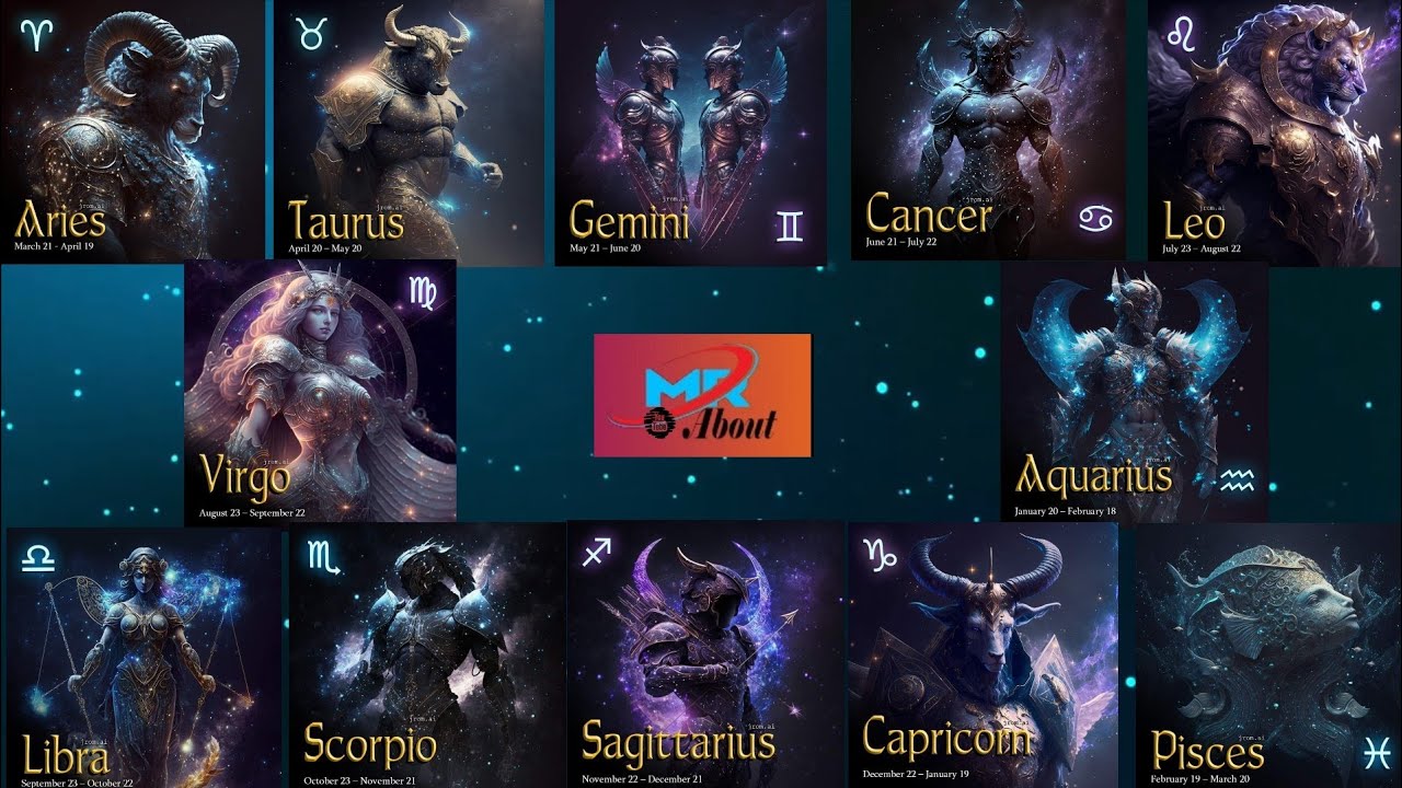 The 12 Constellation of the Zodiac - What Yours? | Mr. About #zodiac #zodiacsign