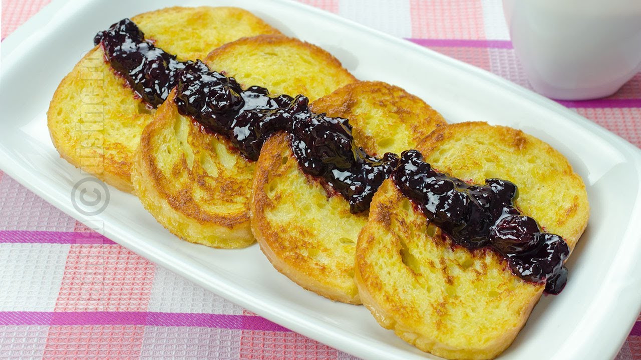 Friganele (paine cu ou) ca la bunica, delicioase si gata in 10 minute