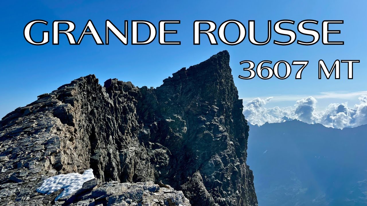Grande Rousse - 3607 mt - Via normale da Usellières (Valgrisenche - AO) 4K