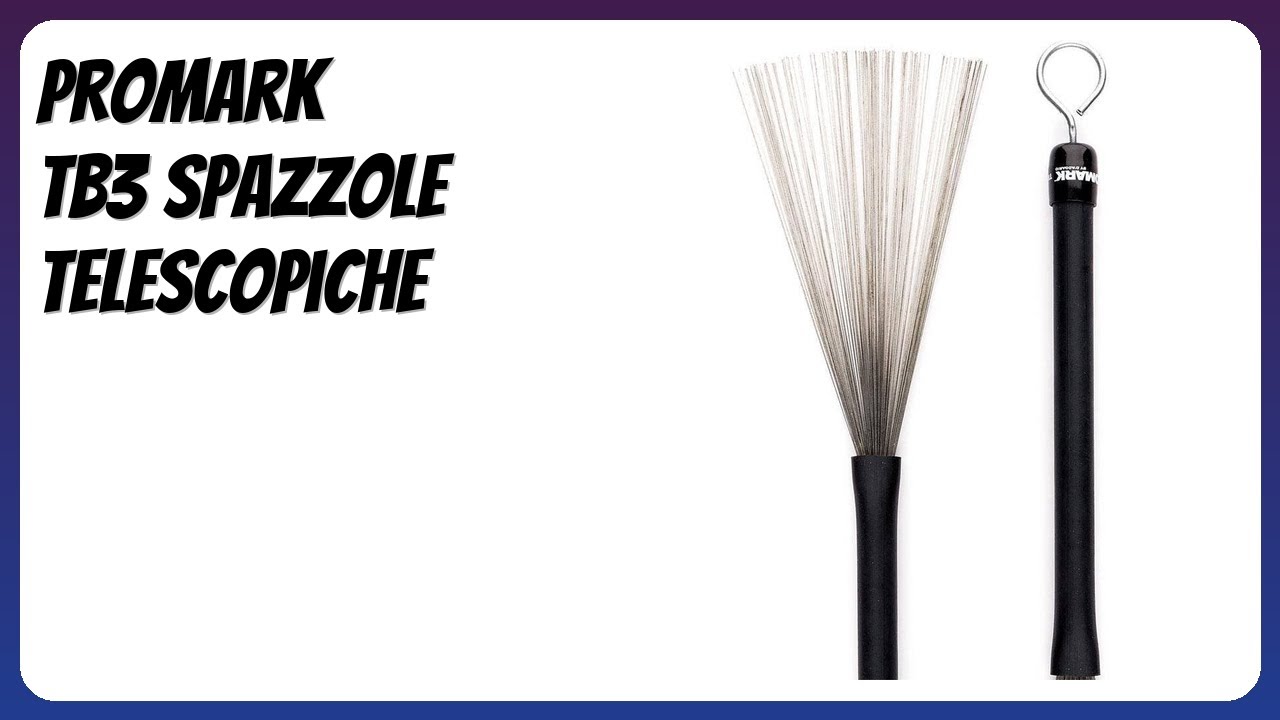 RECENSIONE (2026) : Promark Tb3 Spazzole Telescopiche. DETTAGLI