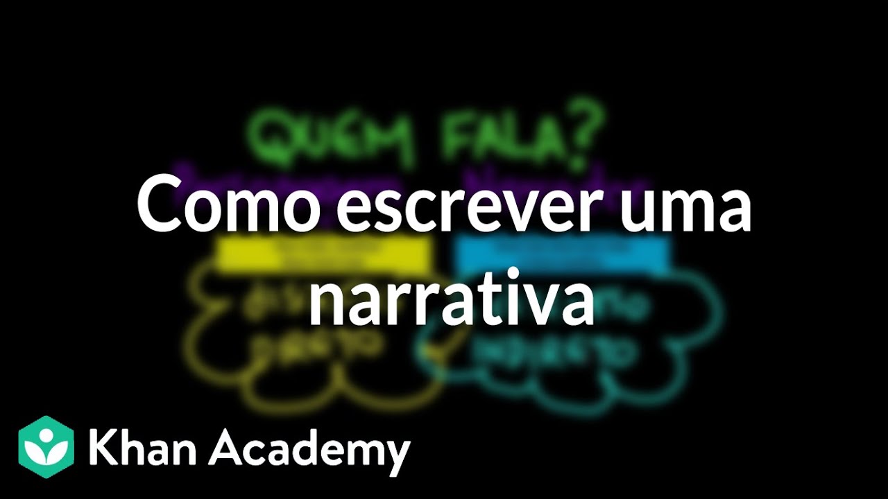 Como escrever uma narrativa