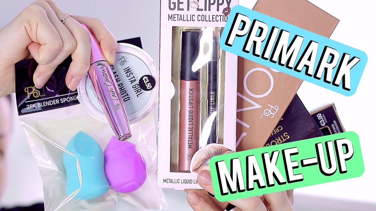 PRIMARK make-up look ❤ tutorial en mini reviews | Beautygloss