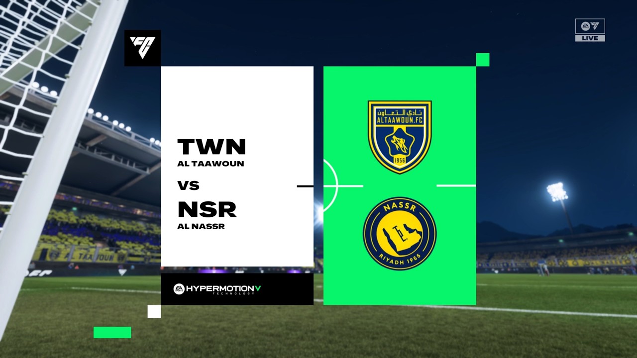 EA FC 26| Al-Taawoun vs Al-Nassr | Matchday 30 | 2025-26 Saudi Pro League w/Al-Nassr