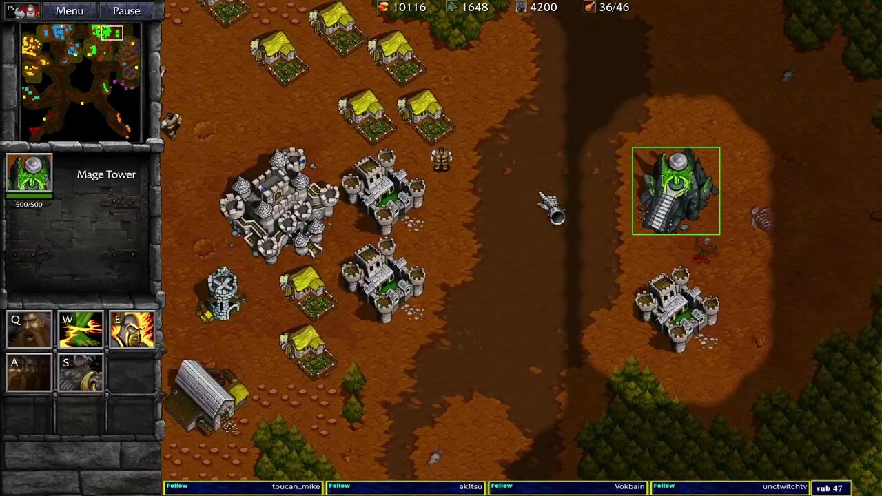 Warcraft 2 Remastered Tarnatula 4v4