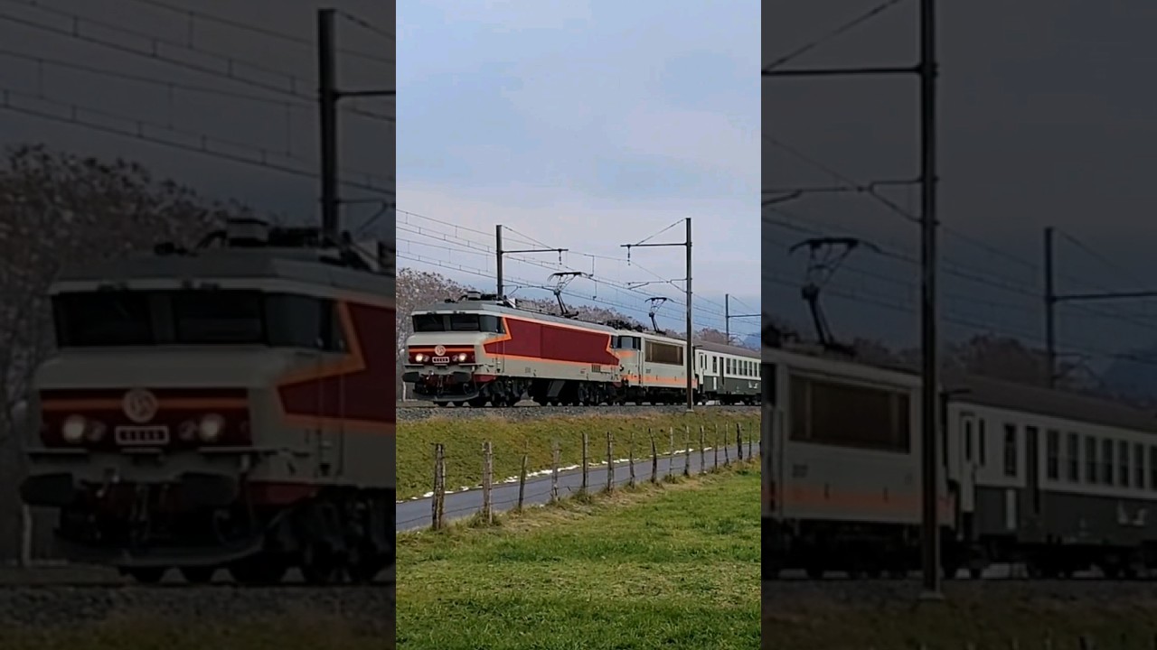double traction de l&eacute;gende pour les CC6549 et BB25188 ! #cc6500 #bb25150#uic #usi #sncf