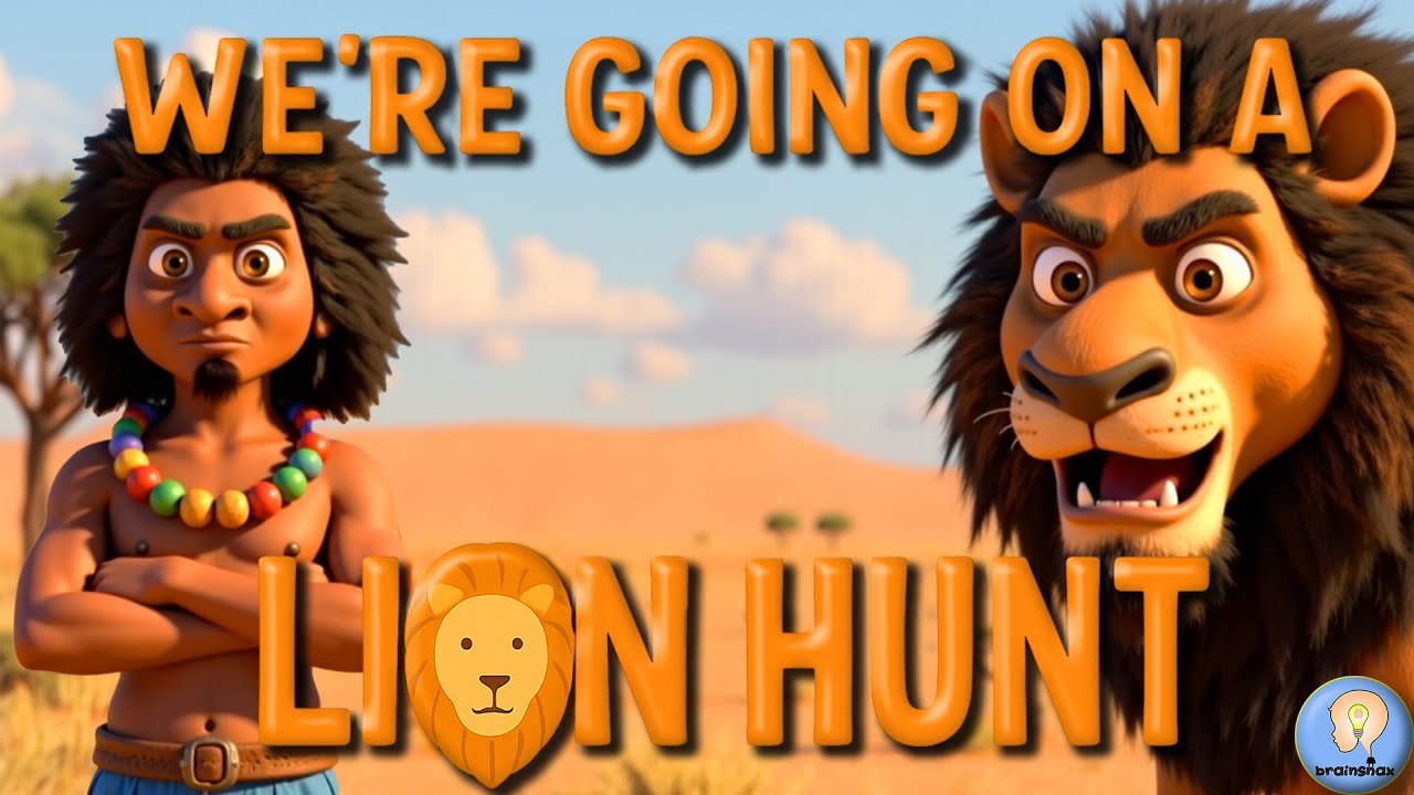 We’re Going on a Lion Hunt 🦁 | Lion Hunt Song for Kids | Brain Break