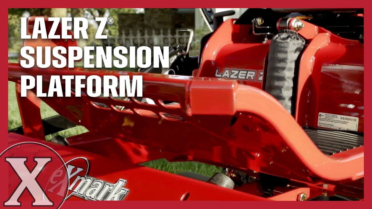 Exmark Lazer Z Suspension Platform