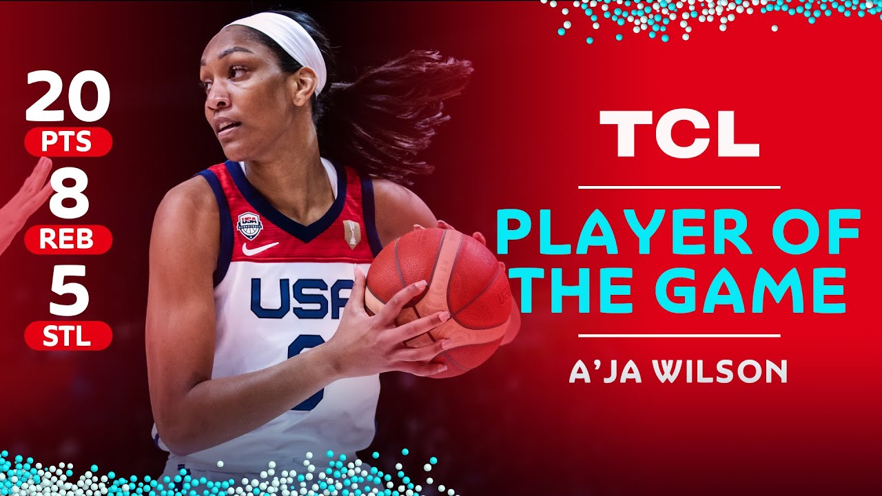A'Ja Wilson 🇺🇸 | 20 PTS | 8 REB | 5 STL | TCL Player of the Game