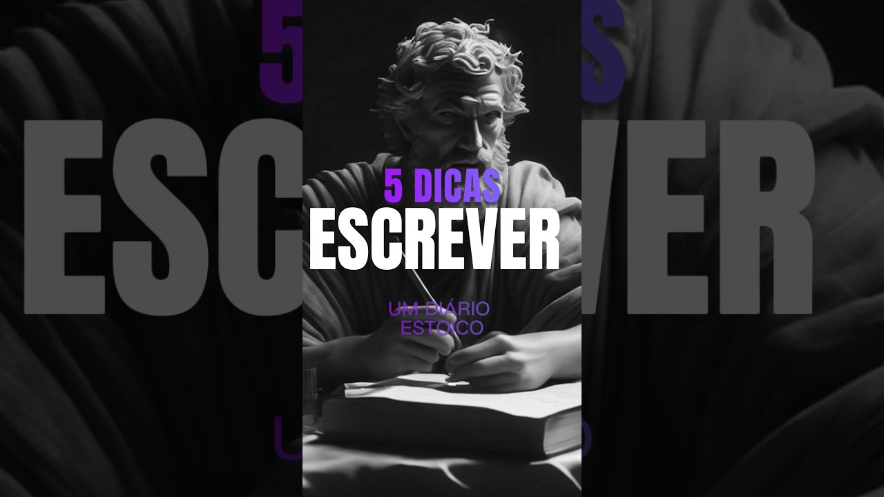 5 Dicas para Escrever um Di&aacute;rio Estoico | Estoicismo #filosofiaestoica #shorts #shortsvideo
