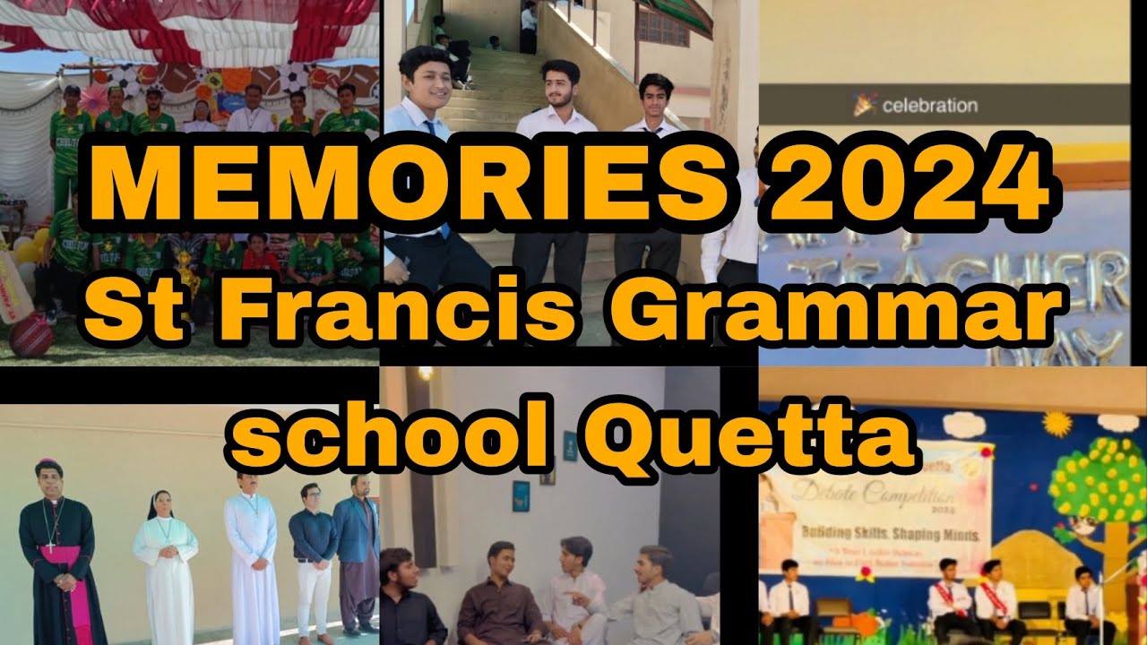 St. Francis Grammar School 9th & 10th Batch 2024 | Heartwarming Memories & Highlights