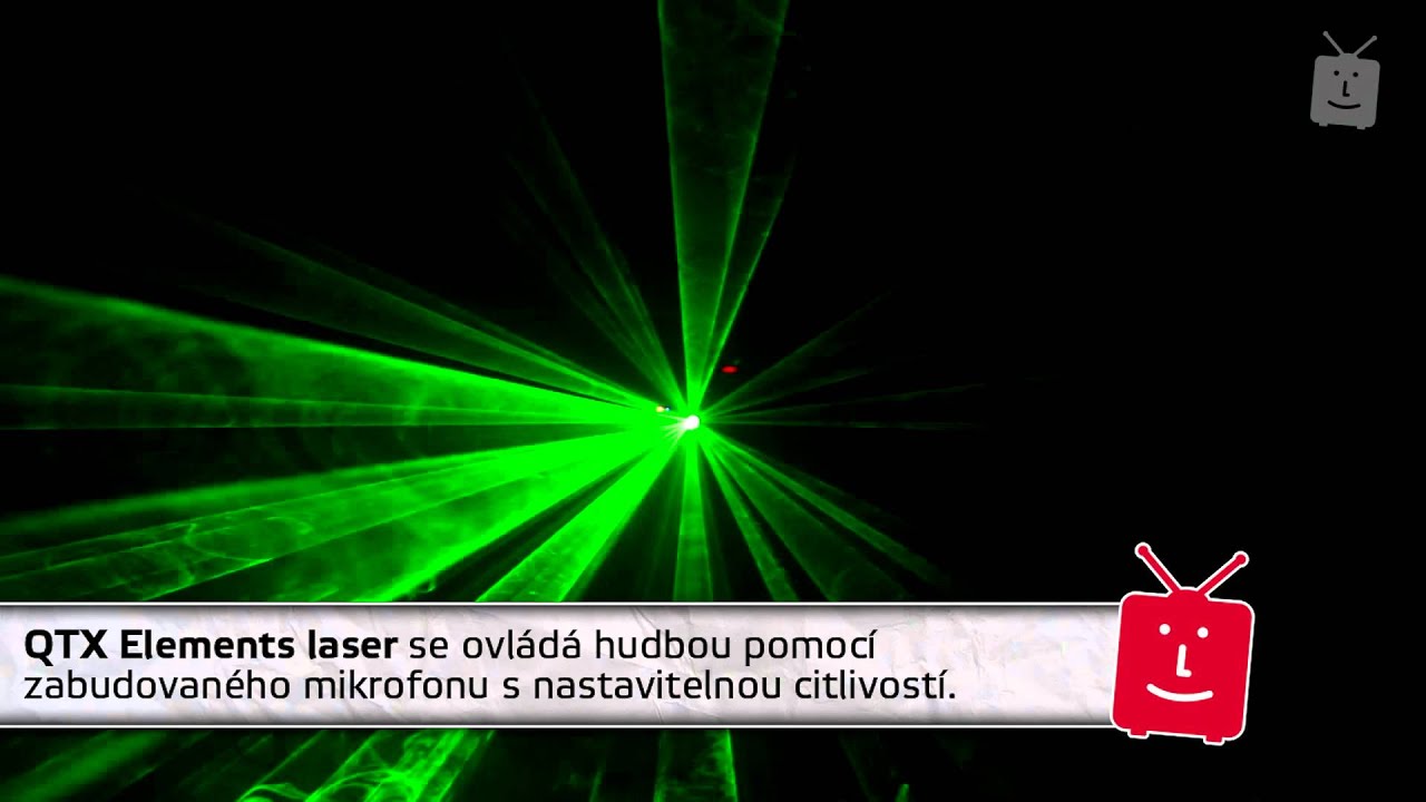 QTX Elements laser 140mW RGY