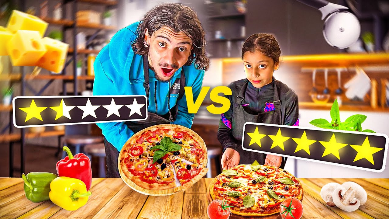 Qui fera la Meilleure Pizza de la FAMILLE ?🍕😄 ( c'est une dinguerie )