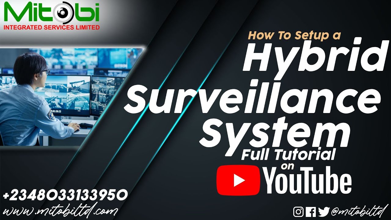 How to Connect An IP and Analogue Camera on a DVR (Digital Video Recorder) Hybrid Surveillance Setup
