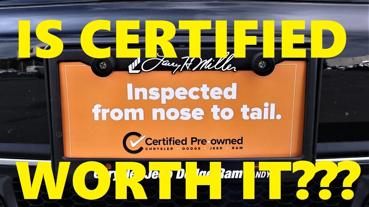 Ex-Car Salesman Explains Whether Or Not You Should Buy A Certified Pre-Owned Car!