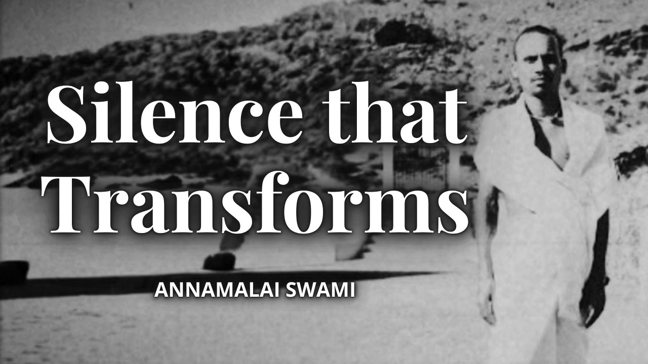 Annamalai Swami: The Silent Grace That Changed My Mind Forever