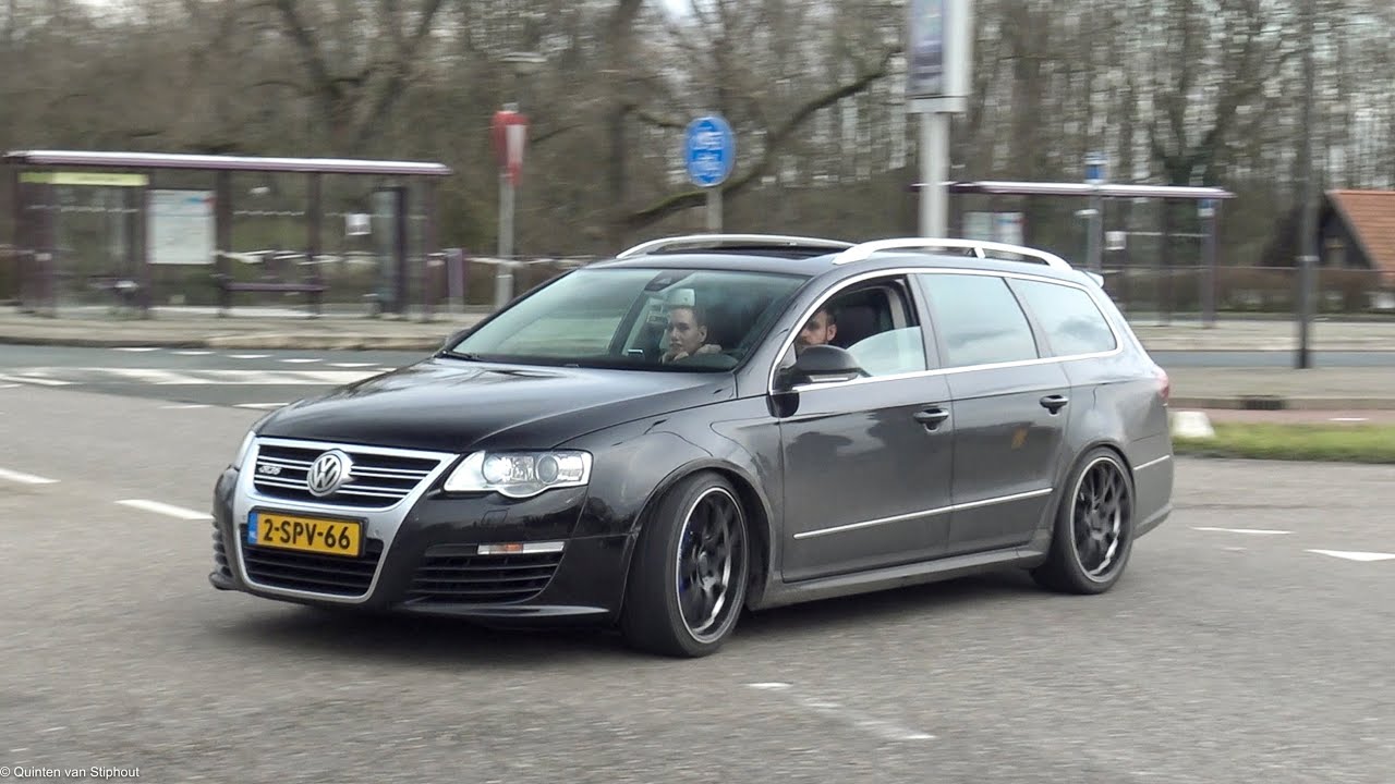 Volkswagen Passat R36 with Milltek Exhaust BRUTAL SOUND! Revs and Accelerations