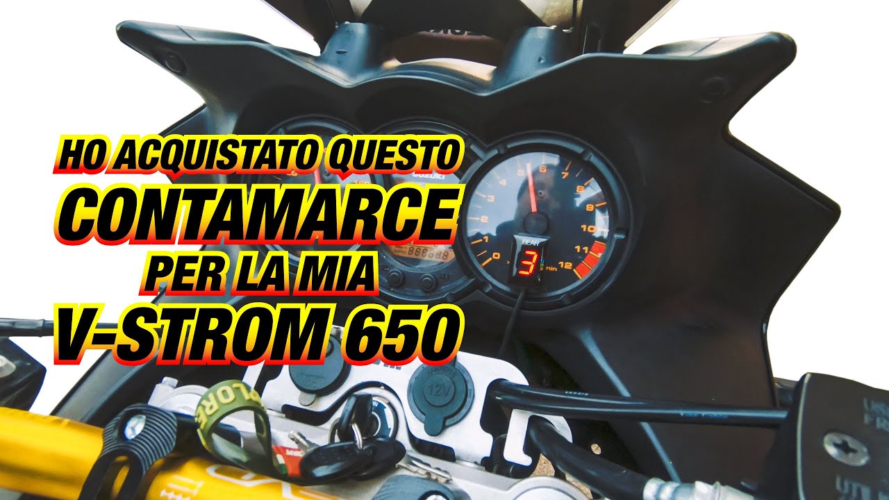 Ho acquistato questo Contamarce per la mia V-Strom 650 - RideWithFrank 17