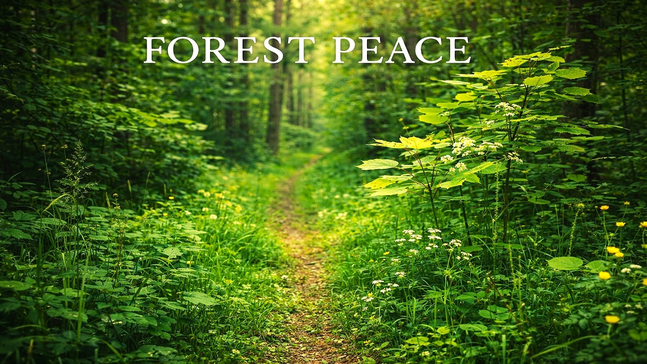8 Hours of Summer Forest Birds Singing | Relaxing Nature Sounds in 4K