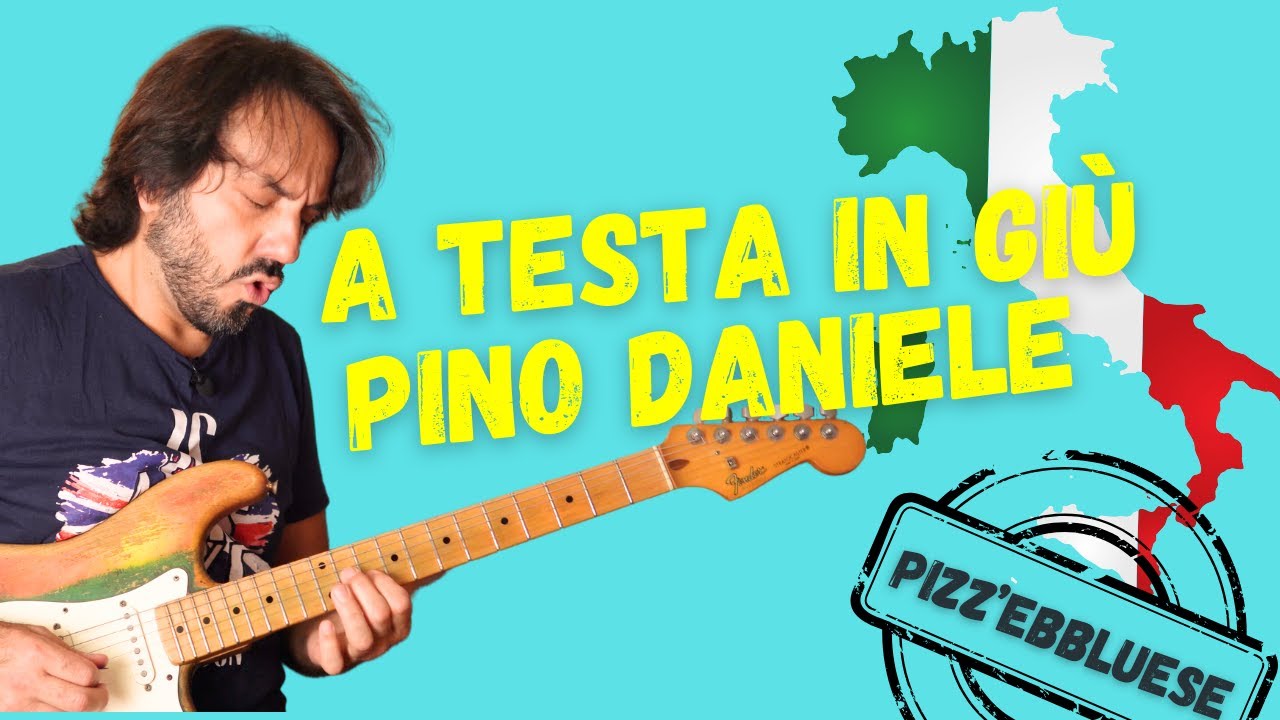 Pino Daniele - A testa in giù | fraseggio, interscambio modale, accordi
