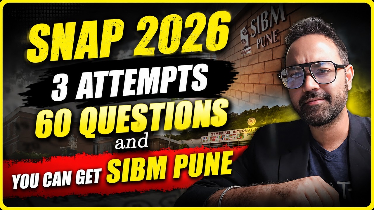 Why Every MBA Aspirant Must Attempt SNAP | SIBM Pune Reality