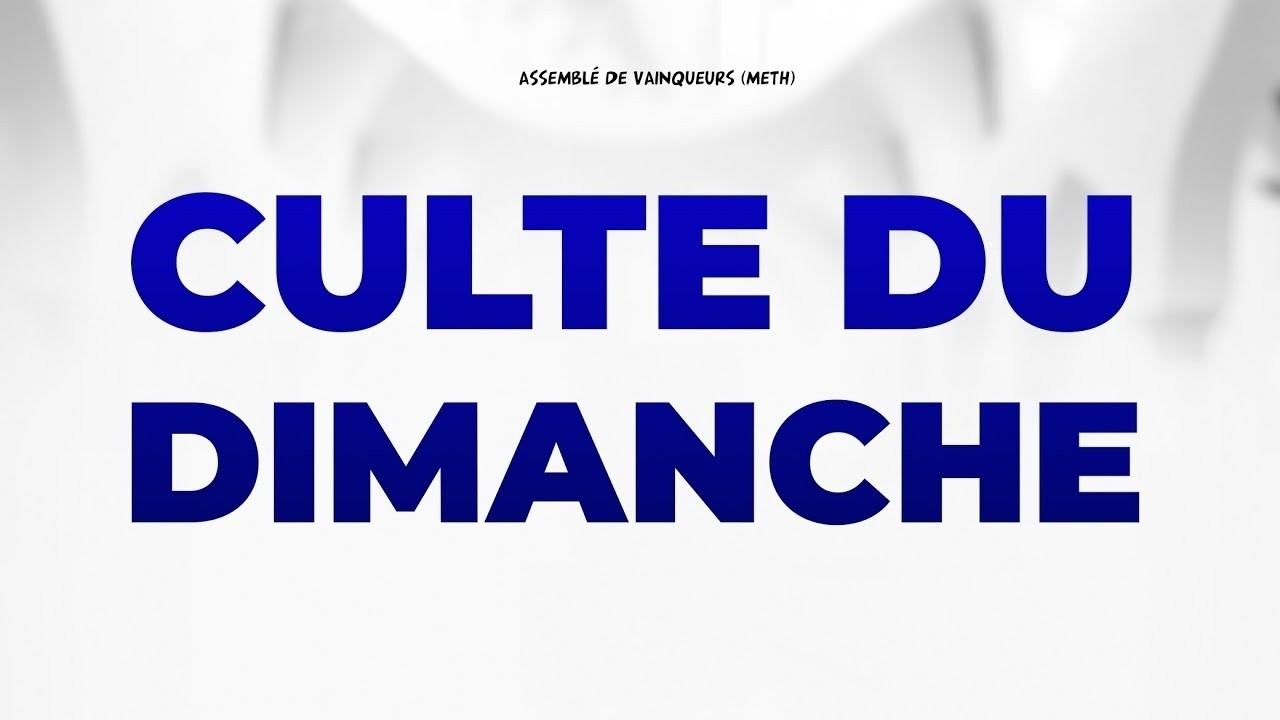 CULTE DU DIMANCHE / 11h00 /15-03-26/Rev Joseph-Calvin TSESSIDE