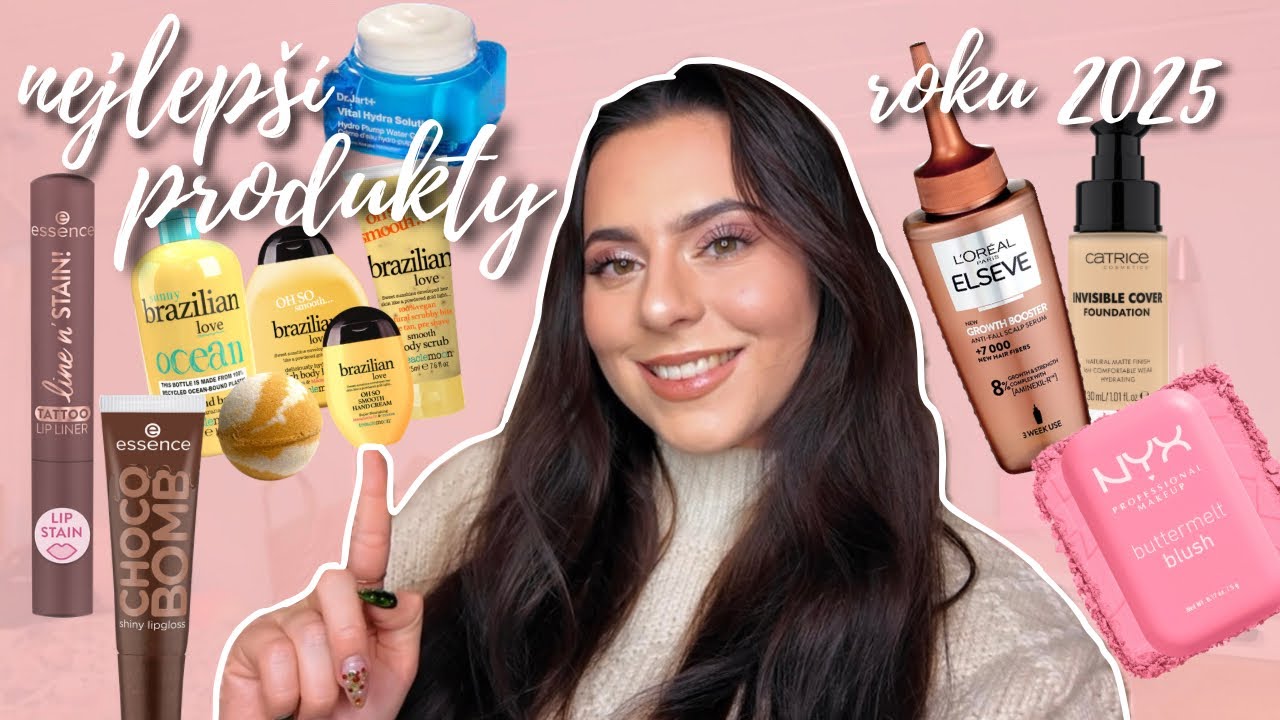 NEJLEPŠÍ PRODUKTY ROKU 2025💋 - vlasy, makeup, skincare, dekorativka, vůně | Lucy 