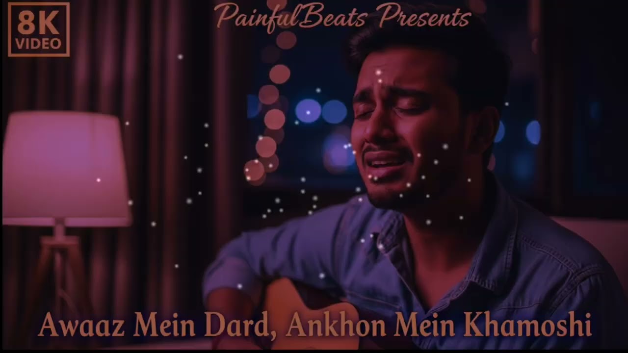 Awaaz Mein Dard | Aankhon Mein Khamoshi | Main Chup Raha, Dard Bolta Raha | Very emotional sad song