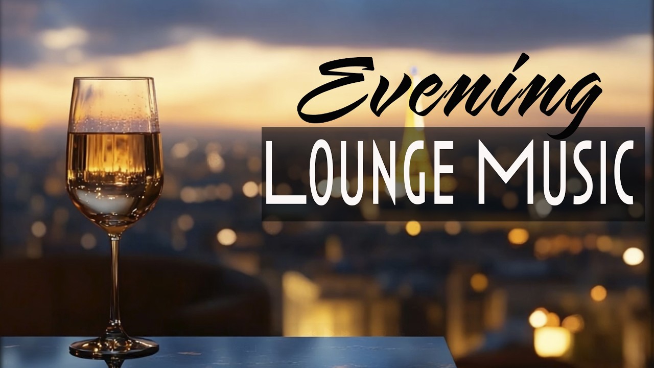 Evening Lounge Jazz Music 🍷🎷 Elegant Bar Ambience for Wine & Relaxing Nights in Paris