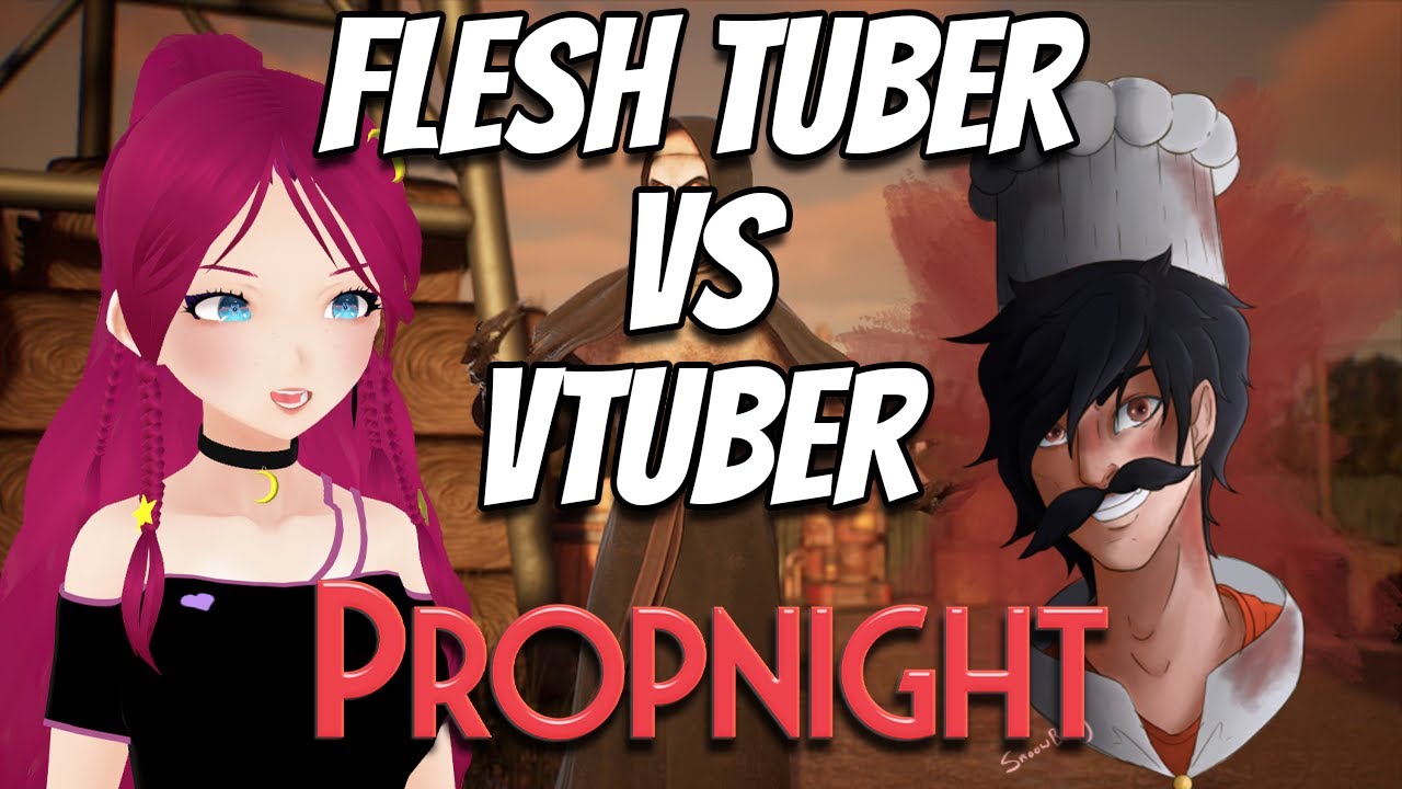 Vtuber Vs Fleshtuber ~ TinyyTonyy chaos Part 2/2