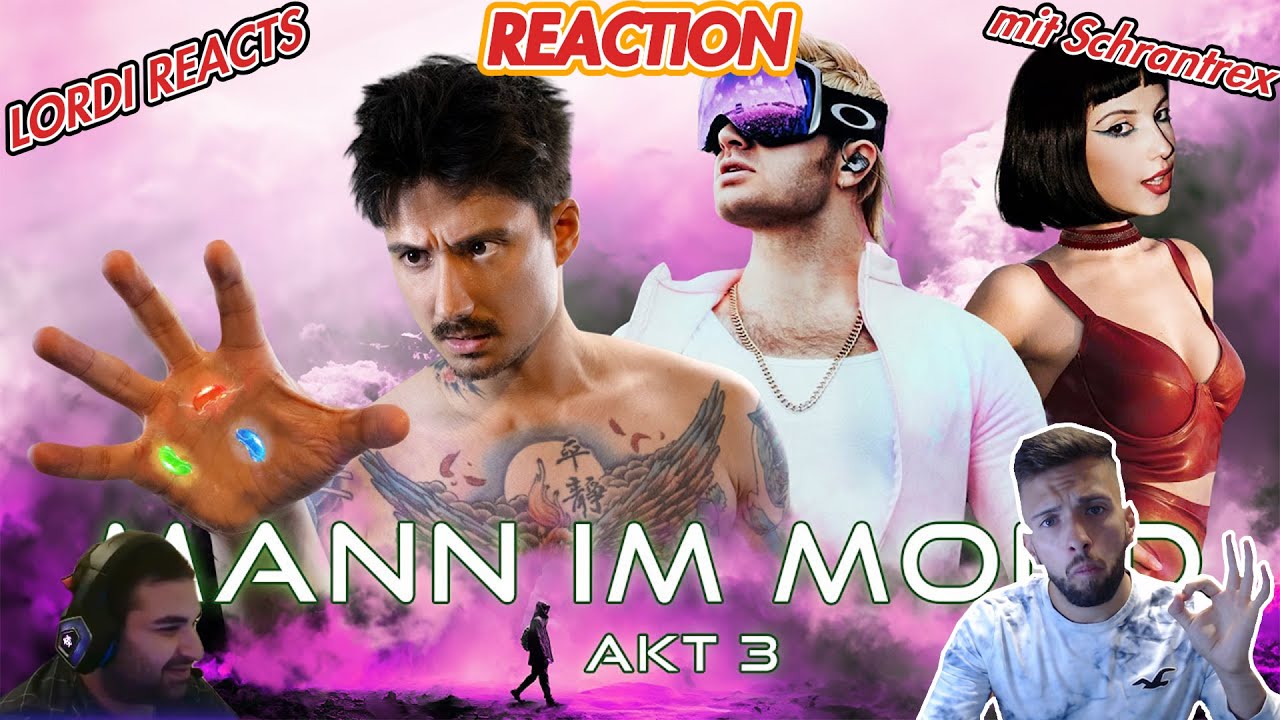 GOAT CONTENT 🔥🔥 I Lordicem reagiert auf Julien Bam - Der Mann im Mond - Akt 3 (Songs aus der Bohne)