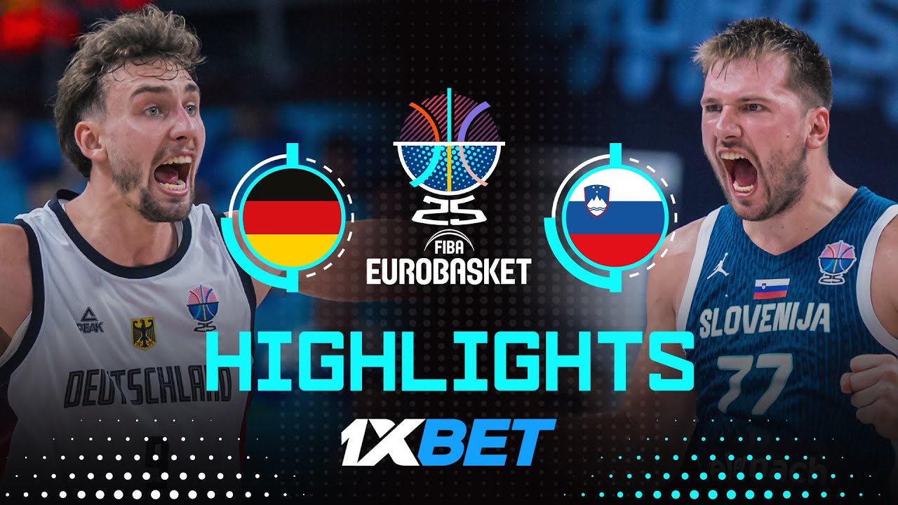 Germany 🇩🇪 survive Luka's big night, come back vs. Slovenia 🇸🇮 for #EuroBasket 2025 Semis spot!