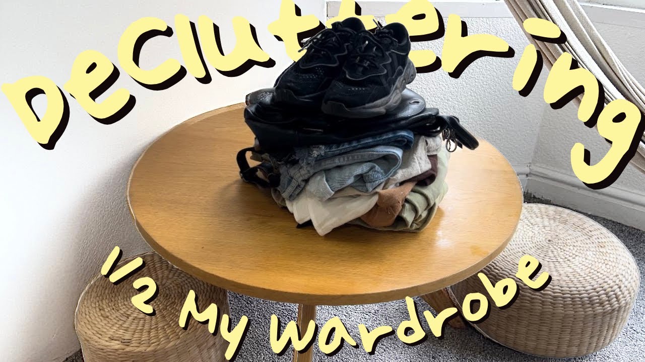 DECLUTTERING 50% of MY MINIMALIST WARDROBE