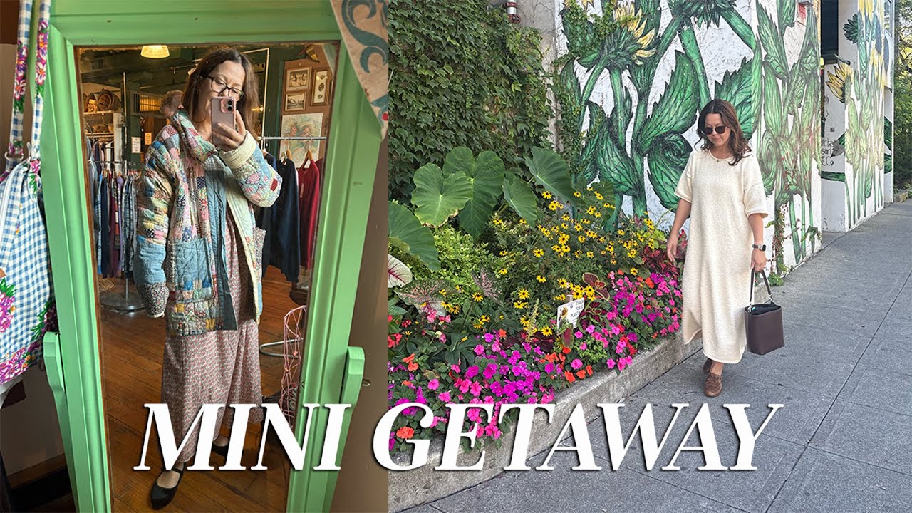 Vlog | Mini Getaway, Antiquing, and New Christy Dawn