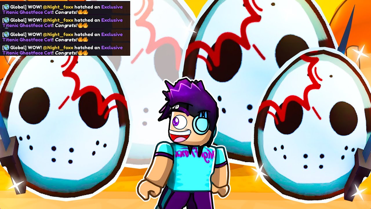 I Hatched SO MANY Titanics in Pet Sim 99 Halloween Update!