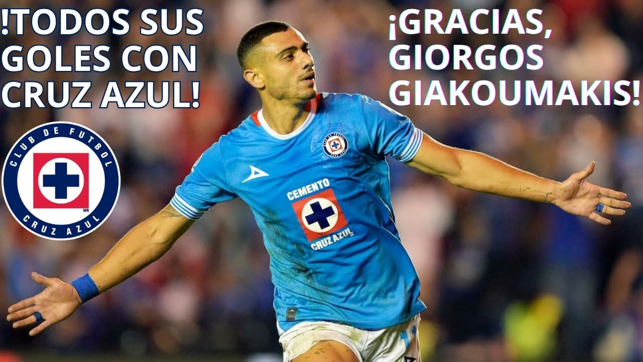 Todos los goles de Giorgos Giakoumakis 🇬🇷 con Cruz Azul. Temporada 2024-2025, Liga MX.