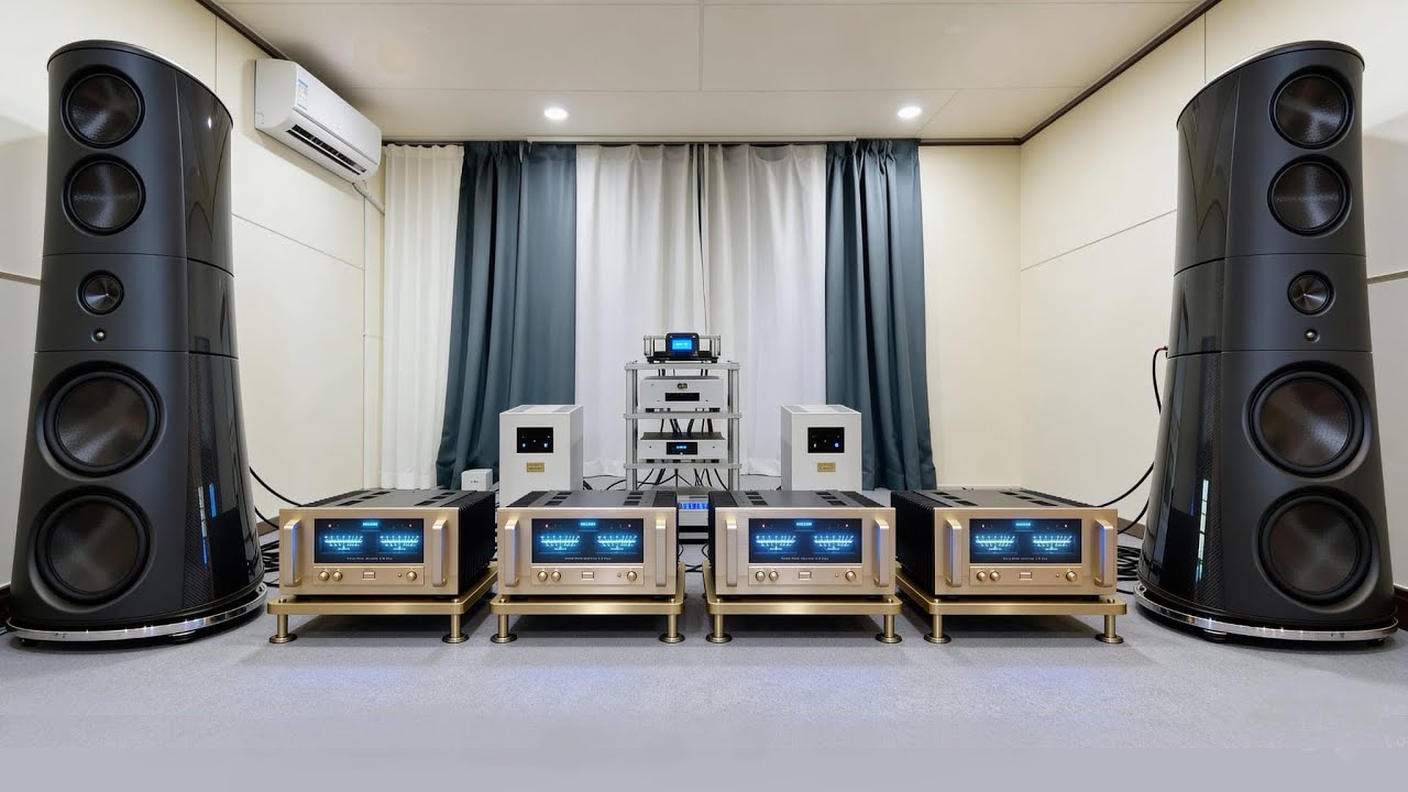非常越級挑戰Magico M9、先試現場結他男聲、由日本天龍老師傅摩改ENCLAVEAV A75+後級、Goldmund MIMESIS前級