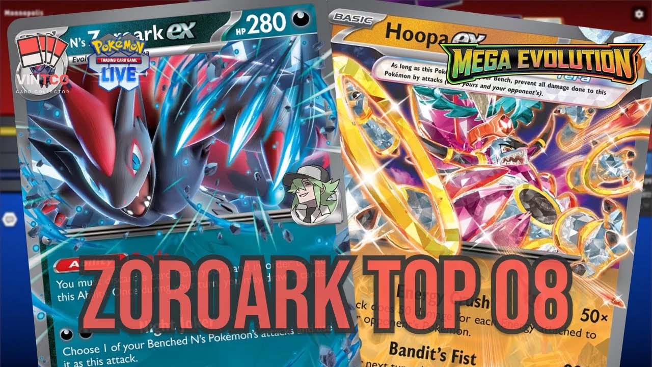 ZOROARK EX DO GABRIEL FERNANDEZ FEZ TOP 08 EM REGIONAL! | POKÉMON TCG LIVE
