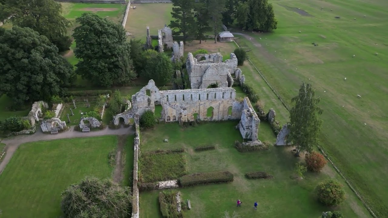 The Beautiful JERVAULX ABBEY - NORTH YORKSHIRE - Mini 3 Pro