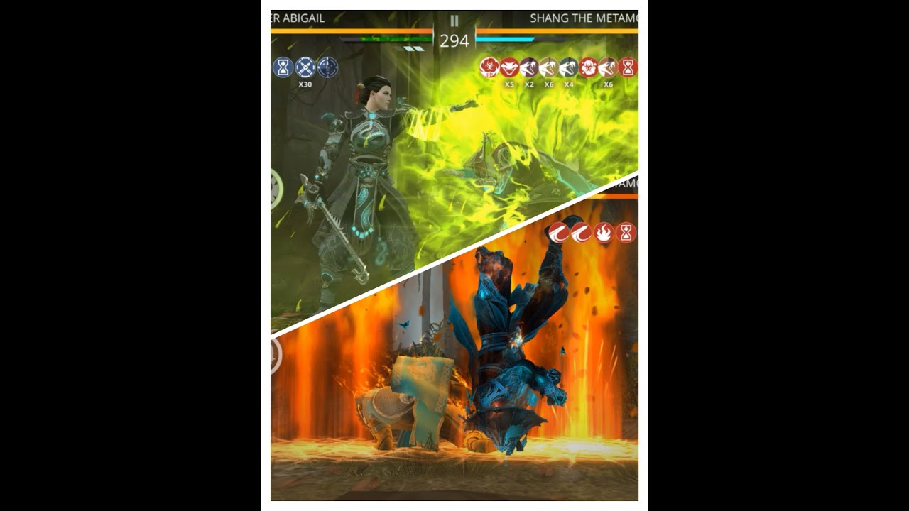Steel Hound and King of Serpents vs Shang The Metamorph | Throne Race Event | Shadow Fight 3