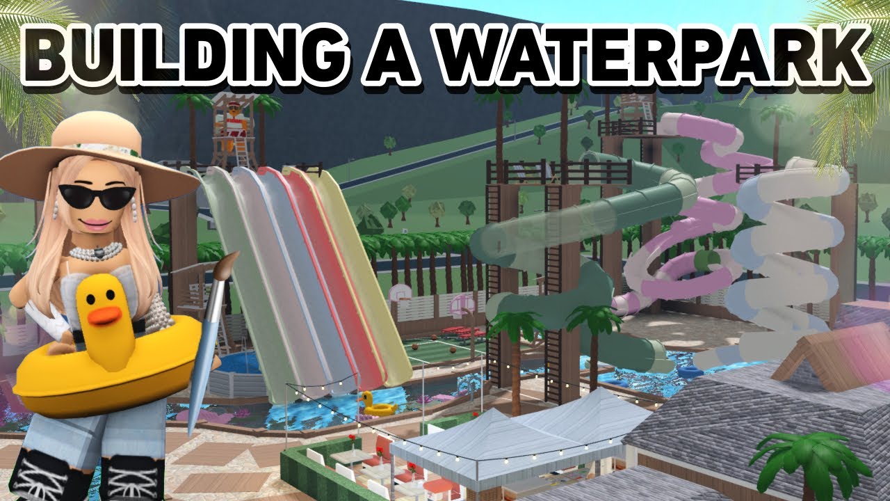 BUIDLING A $1M WATERPARK In BLOXBURG