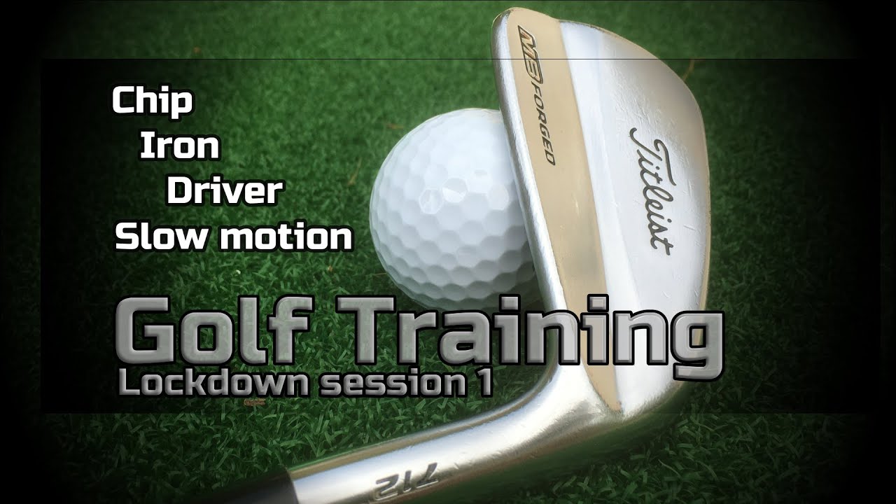 GOLF entrainement confinement