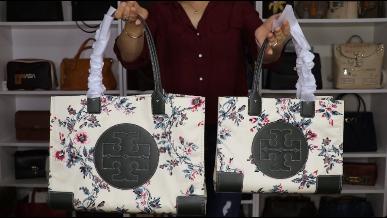 TORY BURCH ELLA TOTES QUICK SIZE COMPARISON