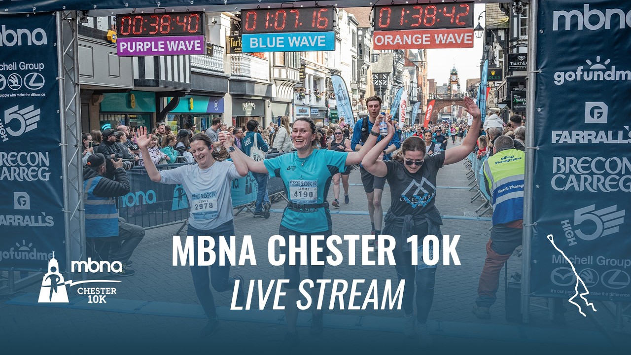 🏃‍♂️🏃‍♀️ MBNA Chester 10K 2026 LIVE | Full Race Coverage from Chester City Centre 🎥