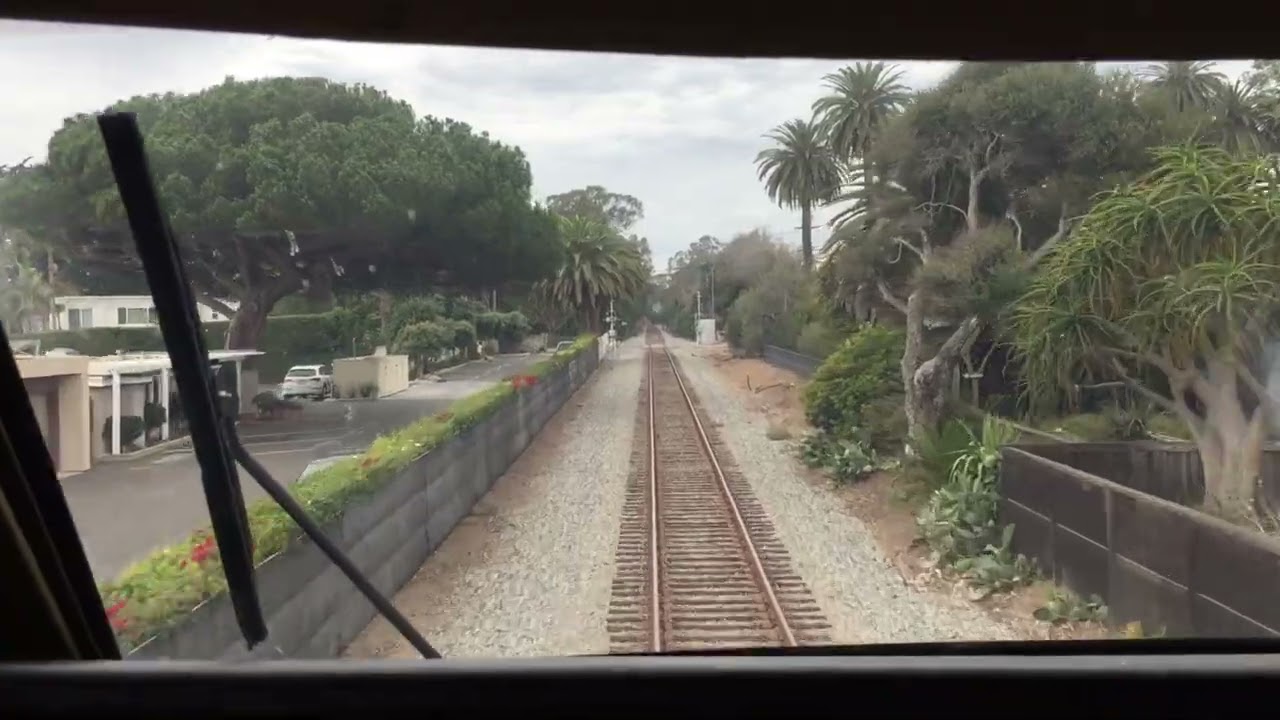 Amtrak GE P42DC Cab Ride! Destroying Santa Barbara With That K5LA Action!
