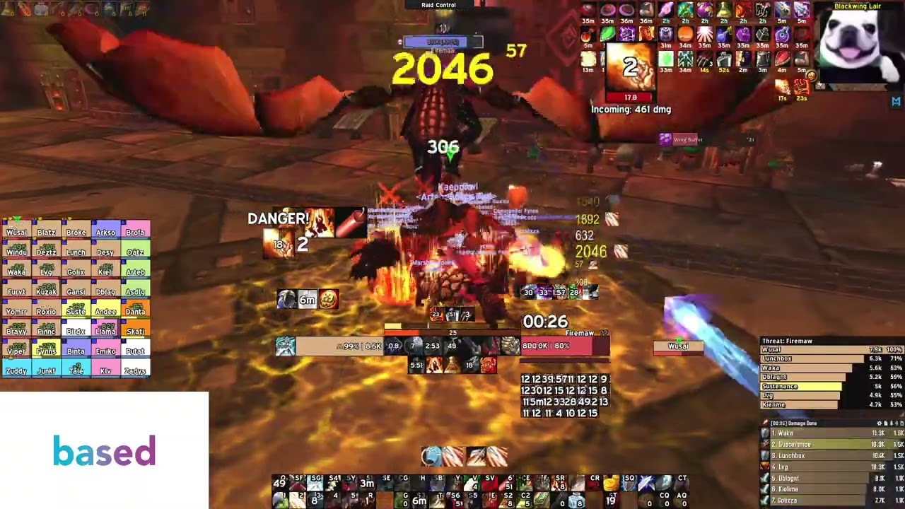 #1 World DPS Firemaw | World of Warcraft Classic Anniversary Fury Warrior