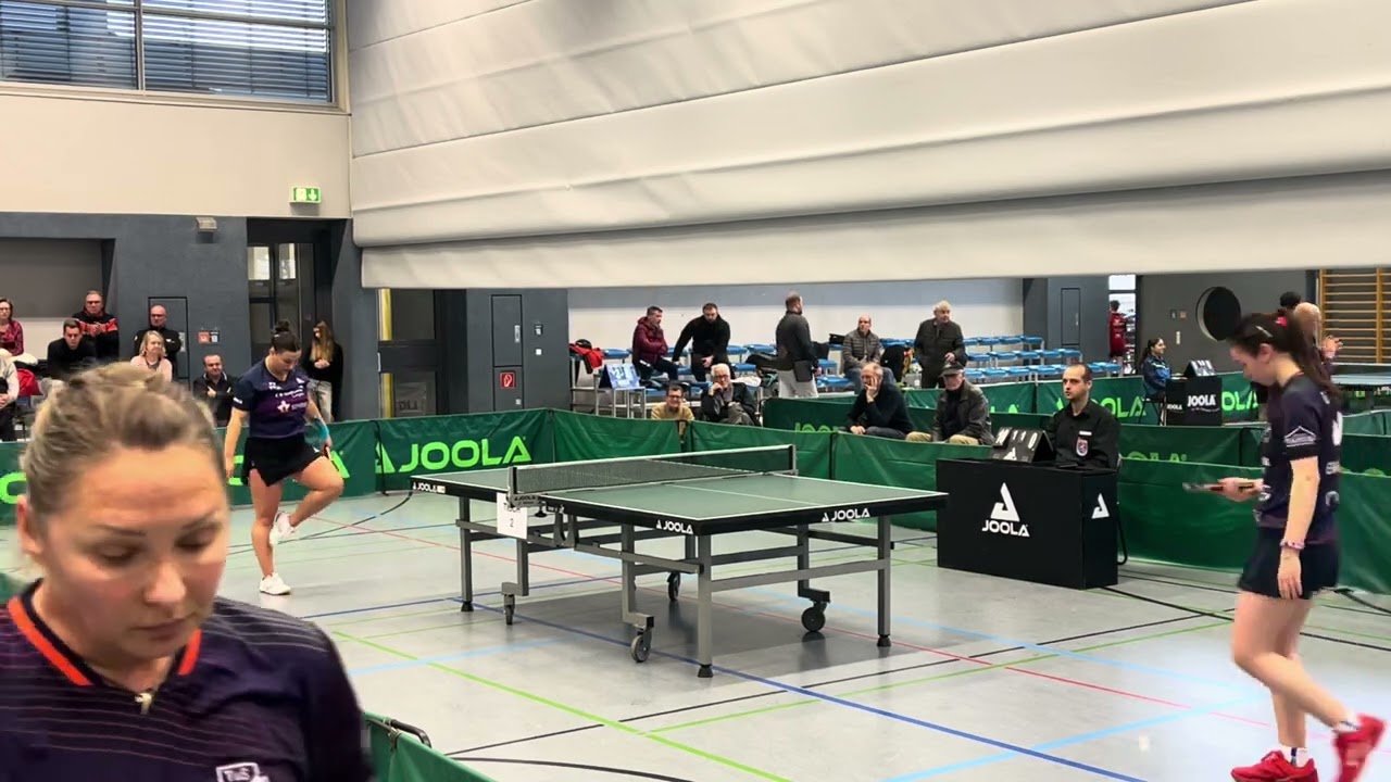 2. Bundesliga Damen 24/25 Bondareva (TTR 2119) vs. Kalaitzidou (TTR 2077)