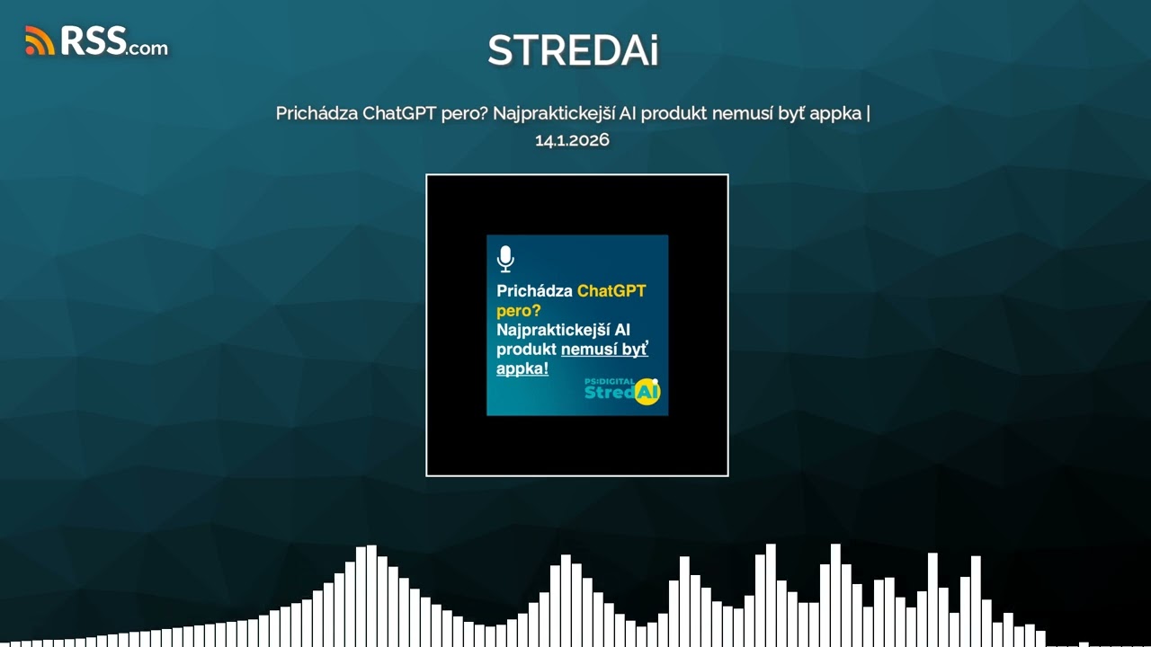 Prichádza ChatGPT pero? Najpraktickejší AI produkt nemusí byť appka | 14.1.2026
